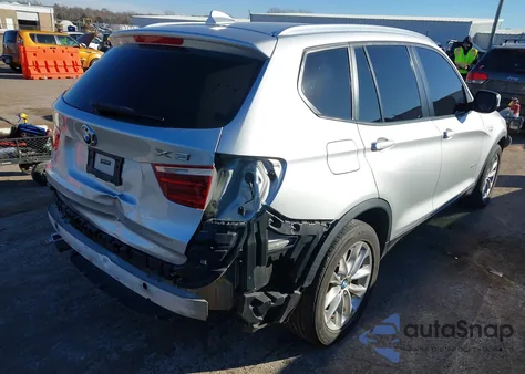 2014 BMW X3 xDrive28I from USA, damaged, VIN 5UXWX9C54E0D39015